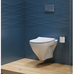 Mind rimless - Vghngt toilet  - Hvid porceln - Euro White glasur - Inkl. sde