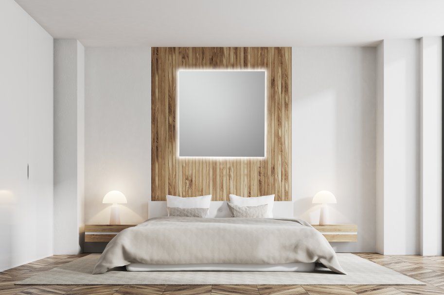NY Mona Backlight spejl med LED  - Flere strrelser
