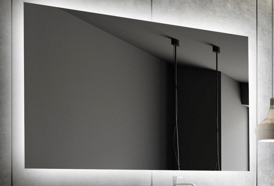NY Mona Backlight spejl med LED  - 90x80 cm - TILBUD