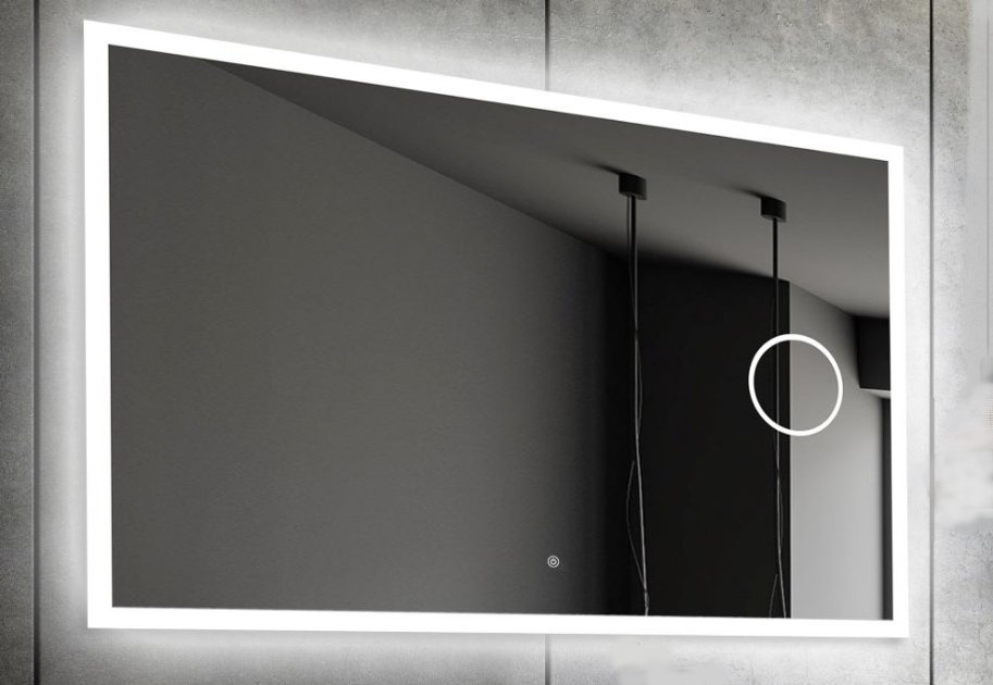 NY Mie 3 Spejl med LED lys og kosmetikspejl - flere strrelser
