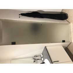 LAGERSALG af Balneo LUX svingdr Krom Hngsler - 8mm glas - MANGE VARIANTER