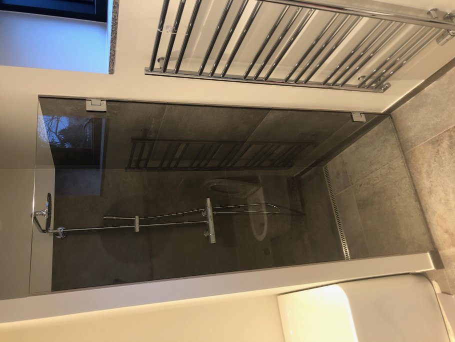 LAGERSALG af Balneo LUX svingdr Krom Hngsler - 8mm glas - MANGE VARIANTER