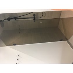 Balneo LUX hngslet svingdr - 8mm glas - Mange varianter - Efter ml