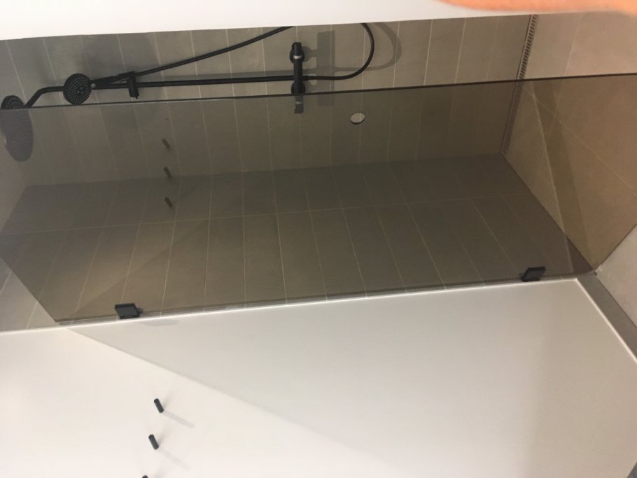 Balneo LUX hngslet svingdr - 8mm glas - Mange varianter - Efter ml