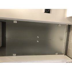 Balneo LUX Hngslet dobbelt svingdr - 8 mm glas - Efter ml