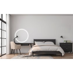 NY Puk V - Rundt backlight spejl med Antidamp - Mange strrelser