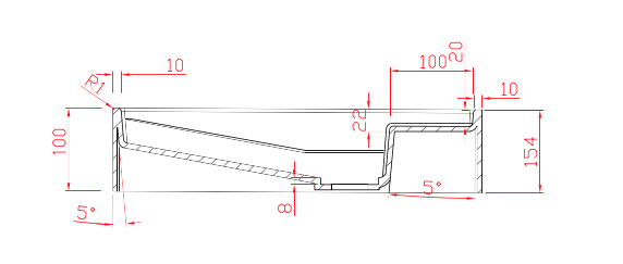 Vordingborg 450 - Hndvask - Solid Surface - OUTLET