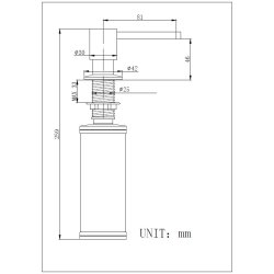 Sbedispenser til indbygning - Flere varianter