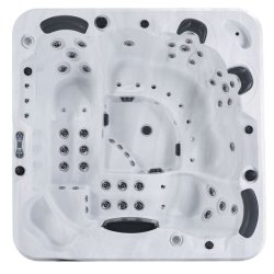 Neptun Resar� - Black Edition - Udespa - 229 x 229 cm - m. WiFi og Lydanl�g