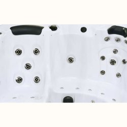 Neptun Resar� - Black Edition - Udespa - 229 x 229 cm - m. WiFi og Lydanl�g