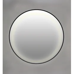 Rundt spejl med direkte LED lys, SP24, Rammer i flere farver