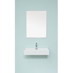 Firkantet spejl med ophng - 9 strrelser