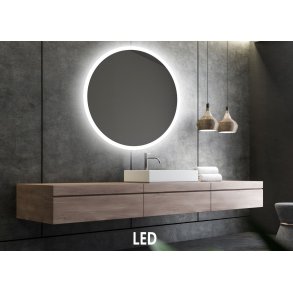 NY Sandra 1 Spejl med LED lys - Flere strrelser