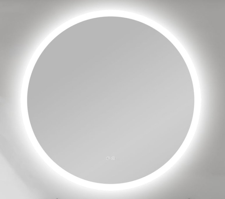 NY Sandra 4 Spejl med LED lys, antidamp, farveskift og dmpning - flere strrelser