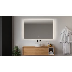 Sevilla 1 Spejl med LED front-, backlight, og farveskift - Mange strrelser