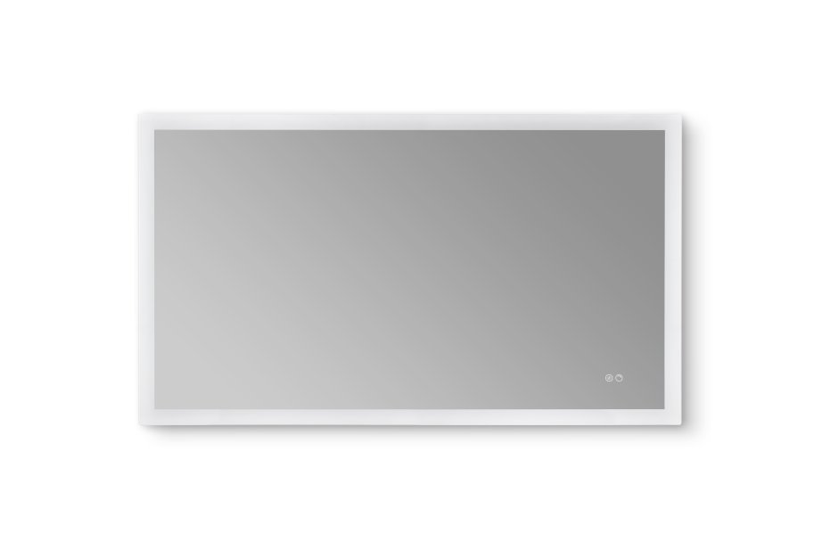 Sevilla 2 Spejl med LED front-, backlight, dmpning og varme - Mange strrelser