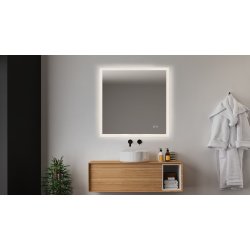 Sevilla 2 Spejl med LED front-, backlight, dmpning og varme - Mange strrelser