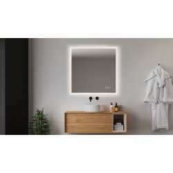 Sevilla 3 Spejl med LED front-, backlight, dmpning, farveskift og varme - Mange strrelser