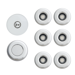 Vigga Venstre 160x105 cm asymmetrisk spabad