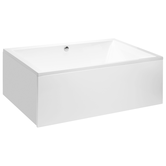 Square rektangulrt badekar 190x120 cm - Danline