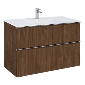 Villa - 100 cm Mbelst - 2 skuffer - 45 cm dyb - Valnd