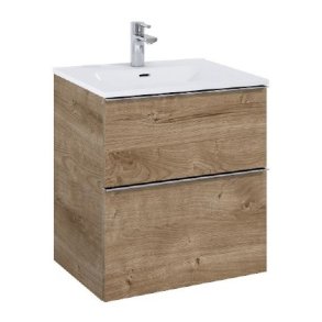 Villa - 60 cm Mbelst - 2 skuffer - 45 cm dyb - Eg