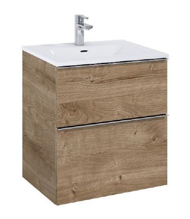 Villa - 60 cm Mbelst - 2 skuffer - 45 cm dyb - Eg