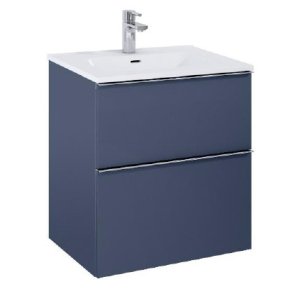 Villa - 60 cm Mbelst - 2 skuffer - 45 cm dyb - Mat Marinebl