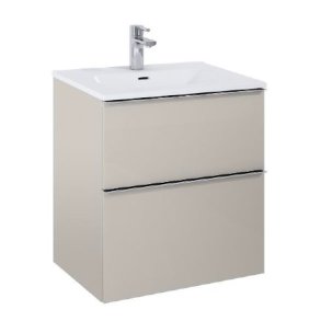 Villa - 60 cm Mbelst - 2 skuffer - 45 cm dyb - Mat Rgfarve