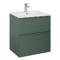 Villa - 60 cm Mbelst - 2 skuffer - 45 cm dyb - Mat Grn