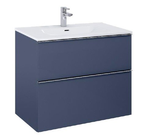 Villa - 80 cm Mbelst - 2 skuffer - 45 cm dyb - Mat Marinebl