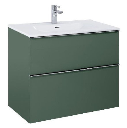 Villa - 80 cm Mbelst - 2 skuffer - 45 cm dyb - Mat Grn