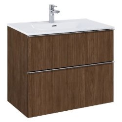 Villa - 80 cm Mbelst - 2 skuffer - 45 cm dyb - Valnd