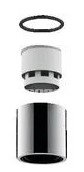 Paffoni perlator for Light Exclusive h�ndvaskarmatur - Krom