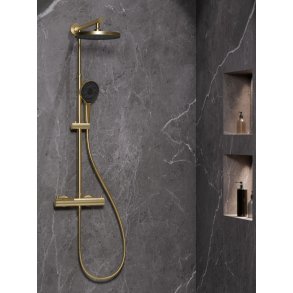 Aquamaxx 350 brusest - Brstet Guld/Messing