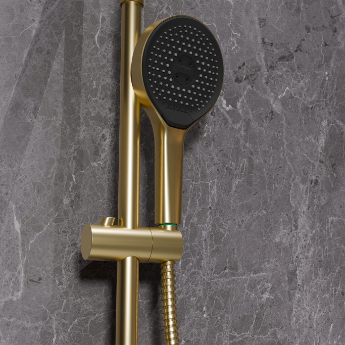 Aquamaxx 350 brusest - Brstet Guld/Messing