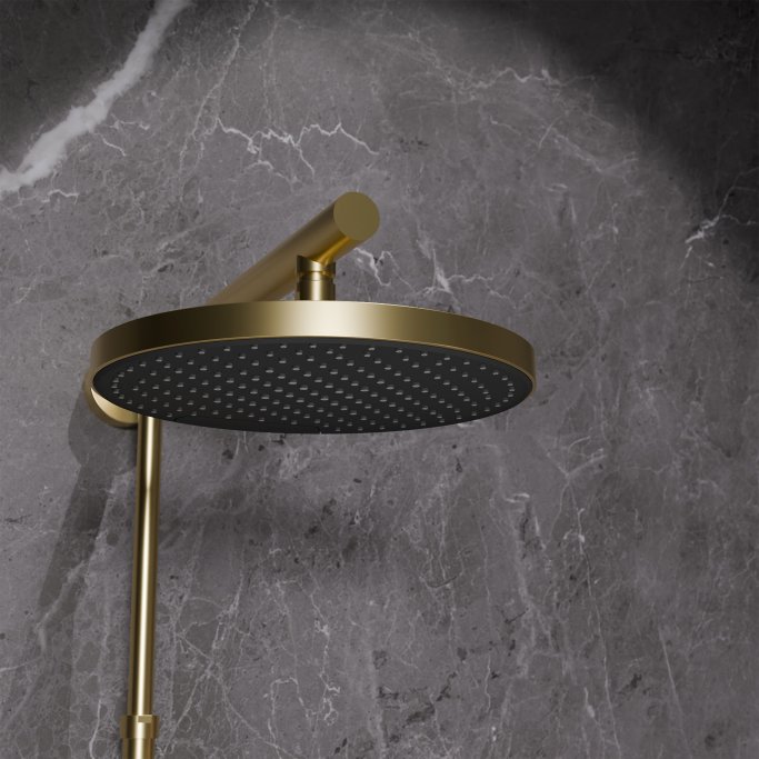 Aquamaxx 350 brusest - Brstet Guld/Messing