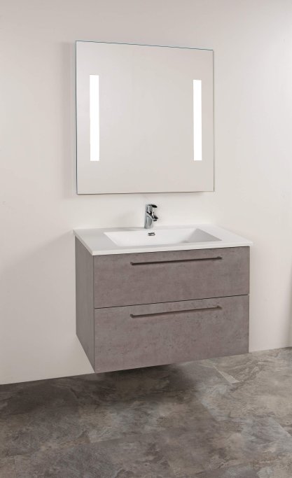 Balneo Shine spejl med LED lysfelter - 4 strrelser