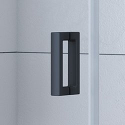 BREUER - BLACK EDITION - Panorama Brusehjrne - Dre med fast panel