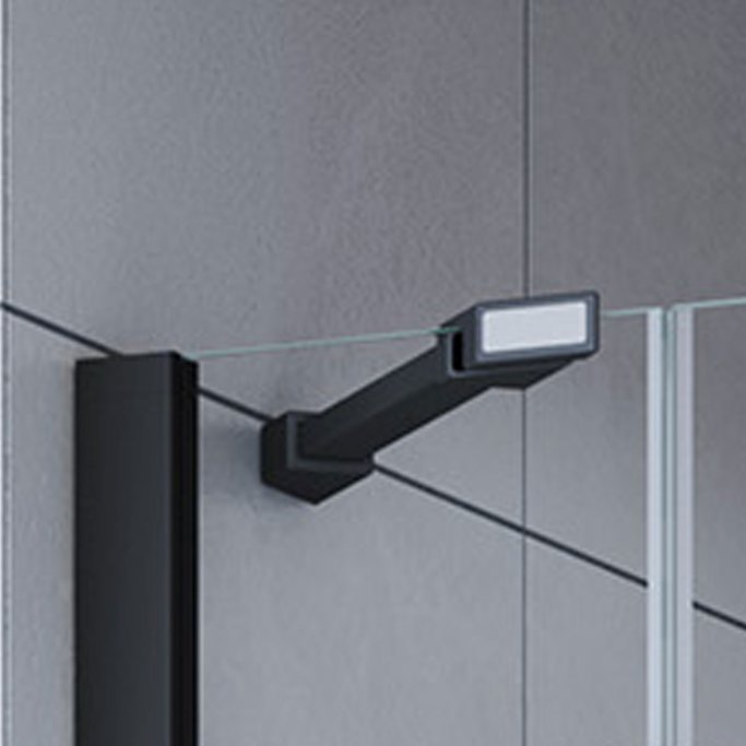 BREUER - BLACK EDITION - Panorama Brusehjrne - Dre med fast panel