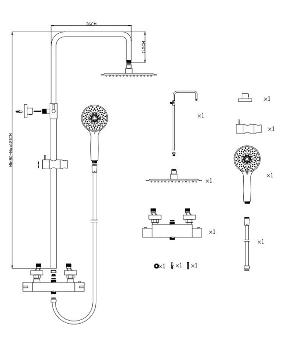 Fashion Bruses�t - Sort eller krom