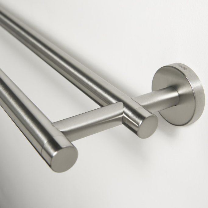 Boston - dobbelt hndkldestang - 3 overflader