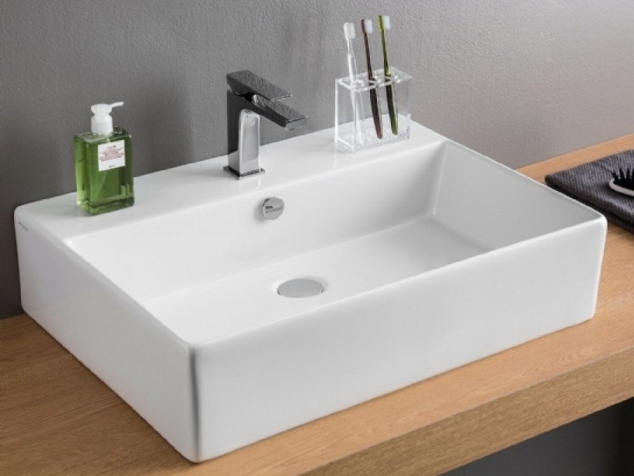 Boxo 65 slim porcel�nsvask - v�g og bordmodel