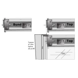 Brusekabine ART - Afrundet - 90x90 cm