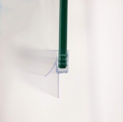 Breuer Gummiliste til 6mm buet glas.