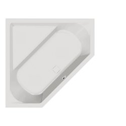 Camilla badekar 140x140 cm