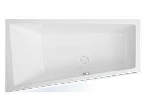 Camilla asymmetrisk badekar 160x90 cm