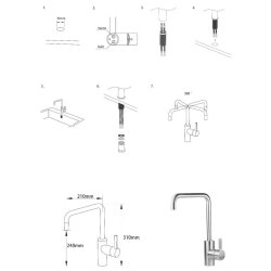 Kkkenarmatur Noba CK - Mange varianter