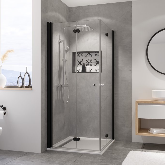 BREUER - BLACK EDITION - ELANA 6 Brusehjrne - Dr med fast vg