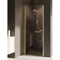 BREUER - ELANA 2.0 Nichedr - Guld/Messing profiler - Klart Glas - Flere strrelser